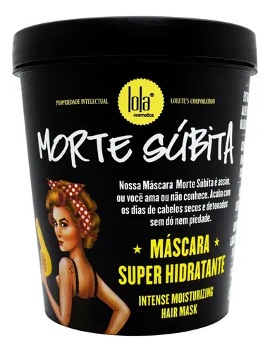 Máscara Capilar Lola Cosmetics Morte Súbita Hidratante X450g