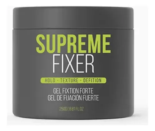 Gel Supreme Fixer Fijacion Fuerte X 250 Gr Bekim Rulos Curly