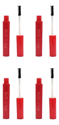 Set X 4 Rimel Mascara Gel Transparente Pestañas Belle Grace