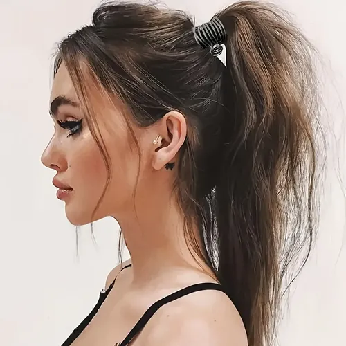 D. Accesorio Para El Cabello Elegante Para Coleta Alta O