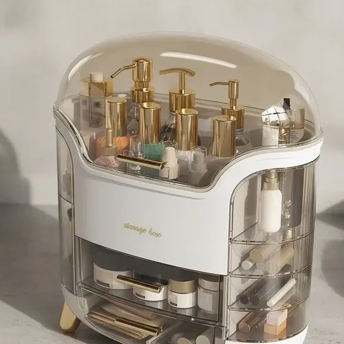 Organizador Maquillaje Cosmeticos Capsula Compartimientos