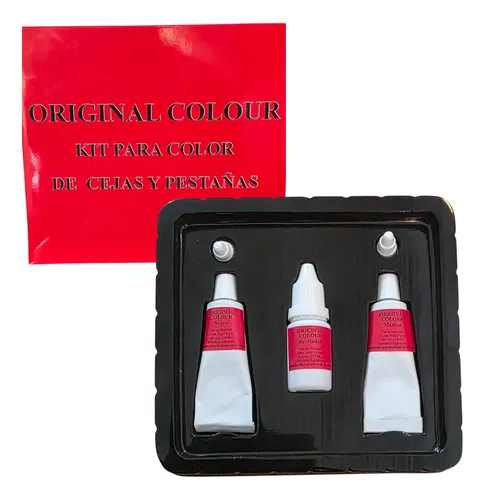 Kit Original Colour Para Color De Cejas Y Pestañas.