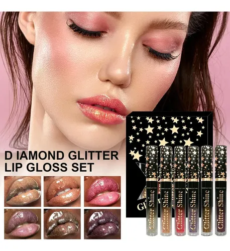 Set De Maquillaje Moderno Glossy Lip Lab