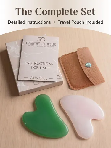 Herramientas Faciales Rena Chris Gua Sha Para Terapia De Mas