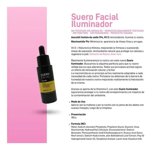 Sueros Faciales Antiedad 2 Unidades Biobellus
