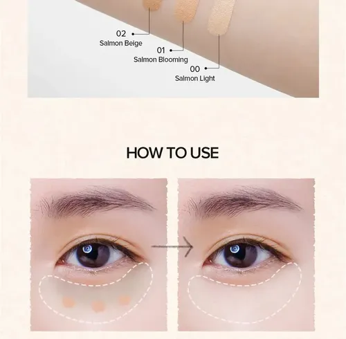 Corrector Skinfood Salmón Dark Circle para Ojeras Tono 00 Salmon Light de 10 g