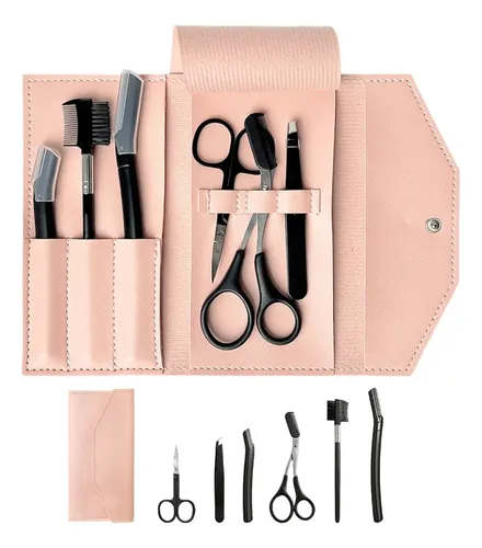 Pinzas Profesionales De Acero Para Cejas Con Forma De Rosa,