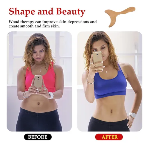 G/ Kit Drenaje Linfático Y Anticelulitis Gua Sha /sxg