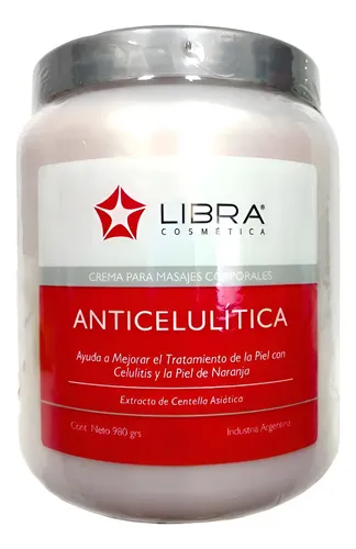 Libra Crema Masajes Anti Celulitis Centella Asiatica