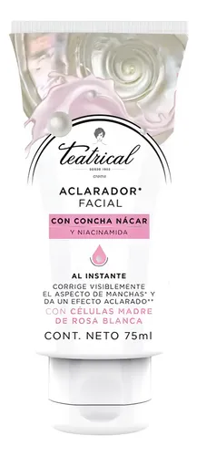 Teatrical Crema Aclaradora Facial X 75 Ml