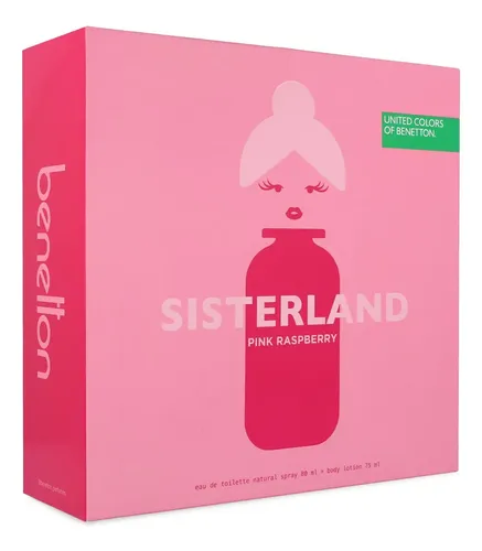 Set Benetton Sisterland Pink Raspberry 2pzs – Dama