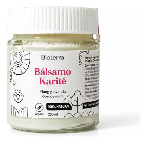 Crema Corporal Bálsamo Nutritivo Cosmética Natural Bioterra