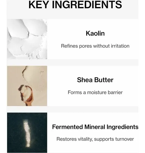 Mascarilla Limpiadora De Arcilla Con Minerales Fermentados