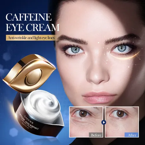 Crema Contorno De Ojos Sadoer Cafeína Antiarrugas