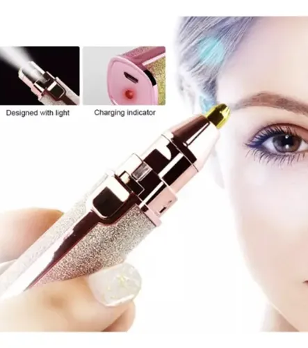 Mini Depilador Electrico 2 En 1 Vello Facial Y Cejas