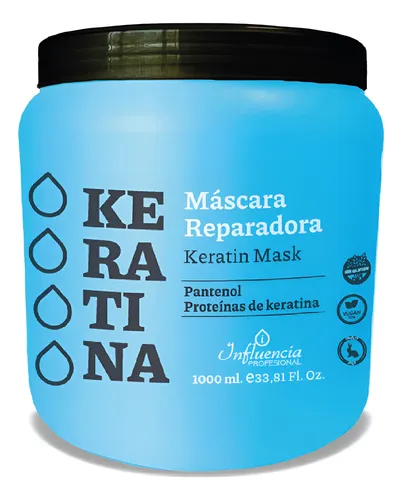 Máscara Reparadora Con Keratina Influencia Profesional