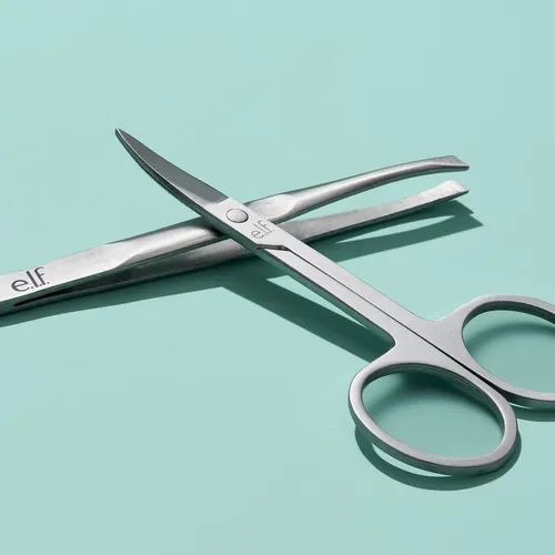 Kit Para Cejas E.l.f. On Point Con Tijeras Y Pinzas Vegano