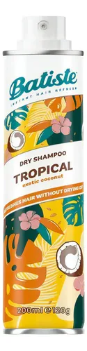 Shampoo En Seco Batiste Aerosol Aroma Tropical Kit 6 Pz