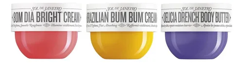 Set De Cremas Corporales Sol De Janeiro Trío