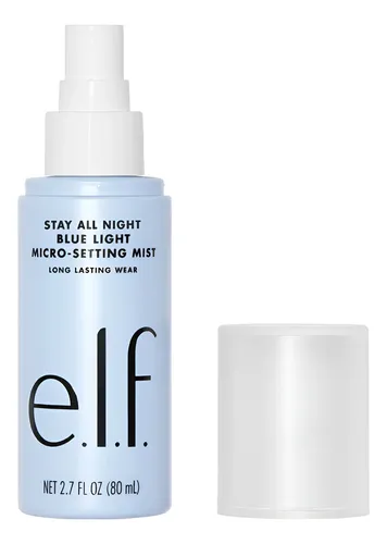 E.l.f Spray Fijador Maquillaje 80ml | Micro Fino E Hidratant Tono Del Primer Blue Light
