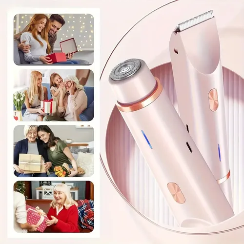 Depiladora 2 En 1 Recargable Usb Mujer/x/n