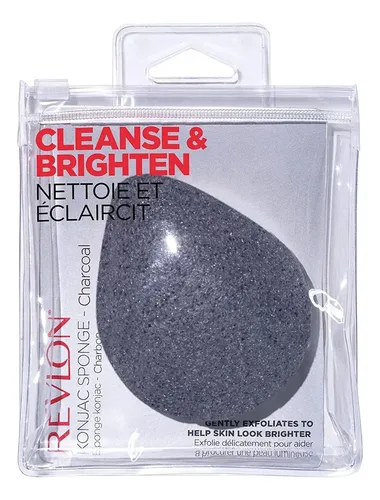 Esponja Facial Revlon Konjac Sponge, Charcoal