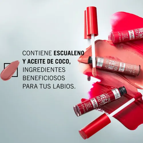 Labial Líquido Rimmel Lasting Mega Matte Acabado Mate Color 709