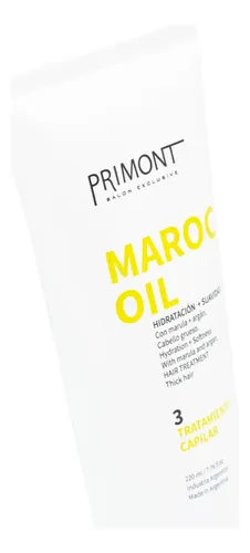 Primont Maroc Oil Mascara Aceite De Argan Nutritiva 220gr