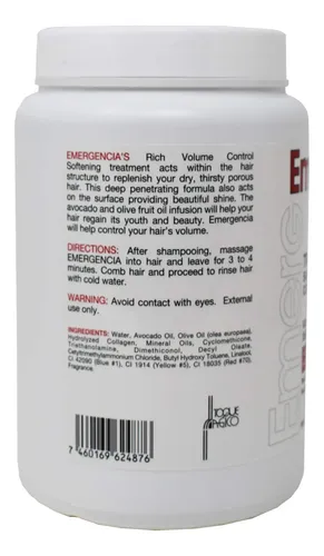 Mascarilla Para Cabello Emergencia Toque Mágico Control De V