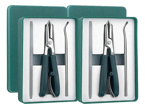 2 Pzs Corta Uñas Grandes Uñas Enterradas Acero Inoxidable B