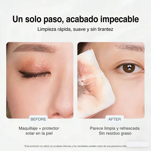 Removedor De Maquillaje Carel Aminoácidos + Agua Desmaquilla
