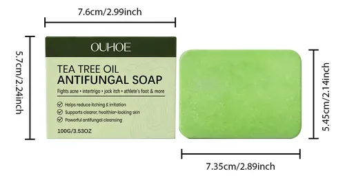 *jabón Corporal Hidratante Con Aceite De Árbol De Té Ouhoe/