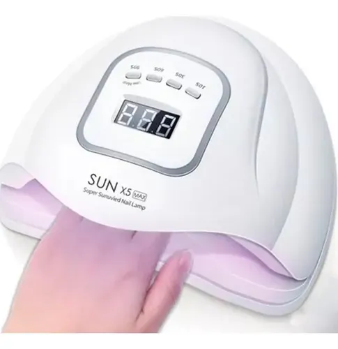 Cabina para uñas SunX5 MAX Blanca 120W Original Uv Led
