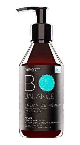 Shampoo + Aco + Crema + Trata Bio Balance Rulos Primont