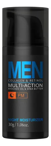 Crema Hidratante Nocturna Multiefecto Portátil Para Hombre 3