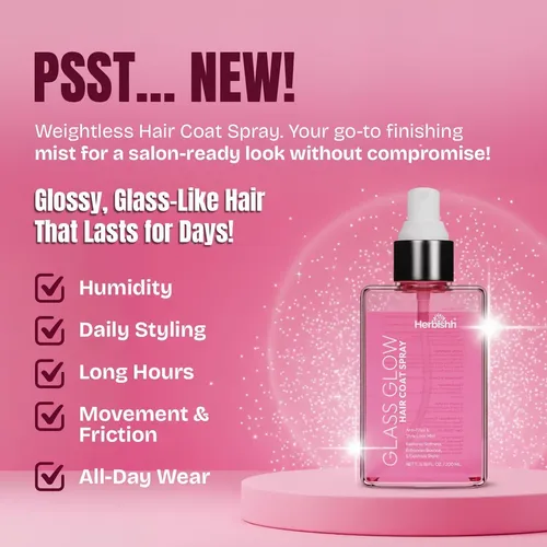 Spray Para Cabello Protector Y Brillo Herbishh 200ml