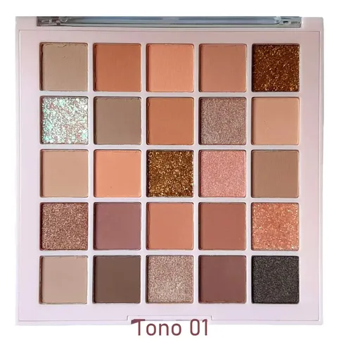 Paleta 25 Sombras Mixtas Shadow Palette City Girl Glitter