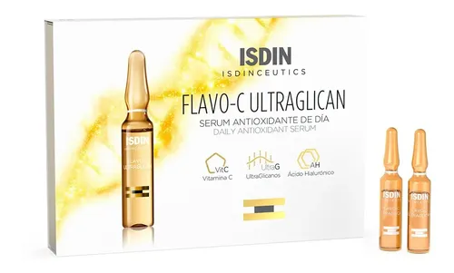Pack X10 Ampollas Isdinceutics Flavo C Ultraglican Vitamina C