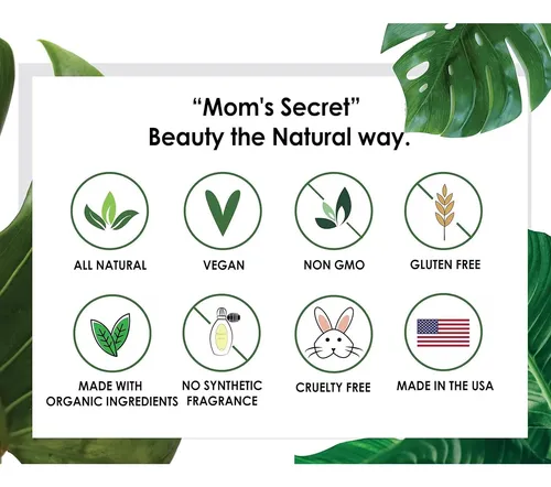 Delineador Líquido Negro Orgánico Mom’s Secret 0.21 Oz