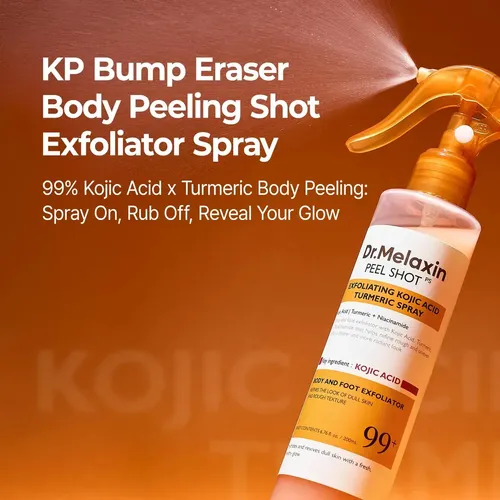 Dr.melaxin Spray Exfoliante Corporal Con Ácido Kójico Y