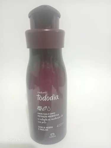 Kit Body Splash con crema hidratante de cereza y praliné, 400 ml, Tododia, cereza negra y praliné