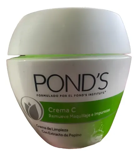 Crema Pond´s C De Limpieza Con Extracto De Pepino X 100 Ml Tipo De Piel Todo Tipo De Piel