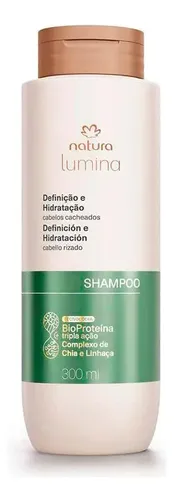 Shampoo Cremoso Cabello Rizado Lumina Natura 300ml