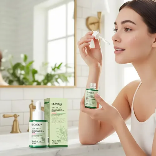 Serum Facial Anti Acne Arbol Te Y Salicilico Bioaqua 30ml Acneica Día/noche