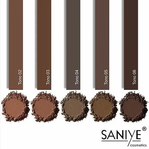 Sombra Y Gel Para Cejas 2 En 1 Saniye M250 24hs