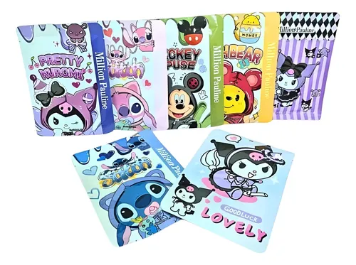 Pack X6unidades Mascarillas Faciales Super Kawaii