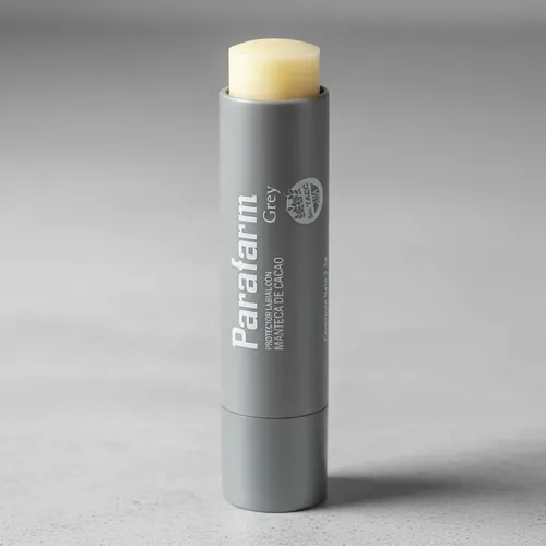 Protector Labial Con Manteca De Cacao Grey Parafarm X 24 Uds