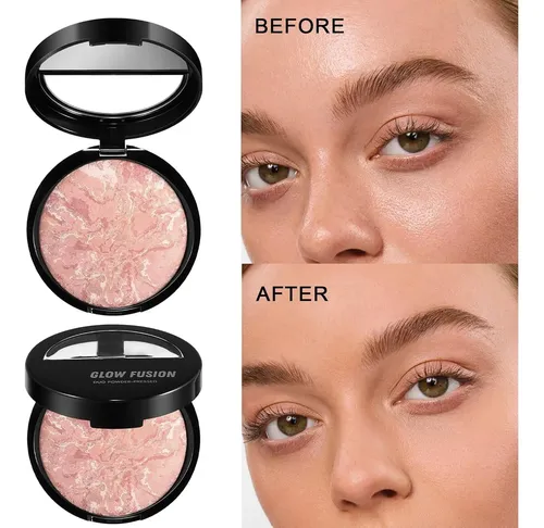 Base De Maquillaje Marble Marble Pressed Powder Porcelana