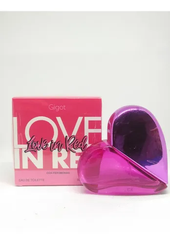 Perfume De Mujer Gigot Love In Red Eau De Toilette 50ml