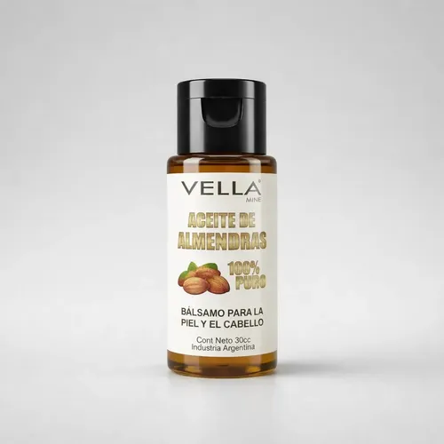 Vella Aceite De Almendras Nutrición Intensa Cabellos Y Piel
